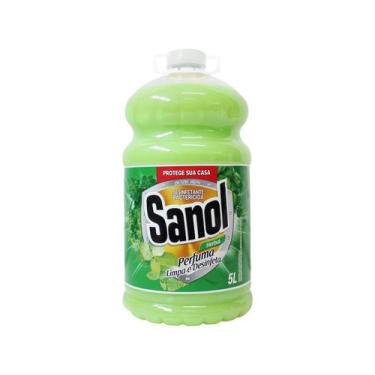 Imagem de Desinfetante Líquido Sanol 2020 Concentrado Herbal 5L, Herbal, 5L