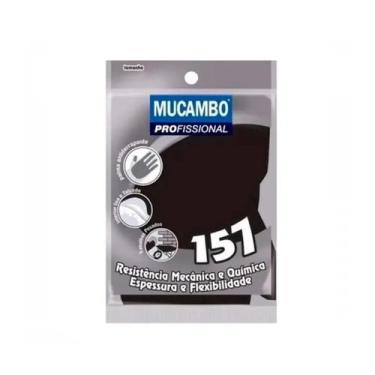 Imagem de Luva de latex reforcada pro 157 preta  ca 3890 mapa/mucambo, M