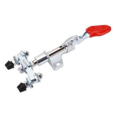 Imagem de Ajuste Ajustável Push Pull Clamp, Push Pule Rampa Rápida Clagum de Cabeça Dupla de Cabeça Rápida Ferro de Madeira Ajustável