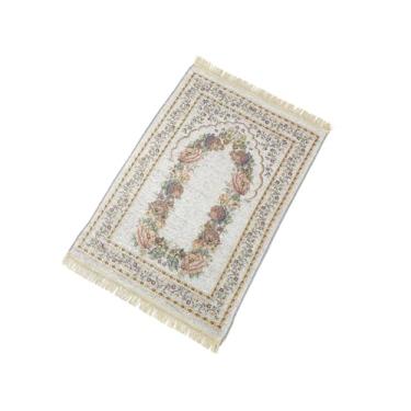 Imagem de Anlising Tapete de oração muçulmano, tapete de oração islâmica, tapete de oração islâmico com bolsa de design elegante, tapete de oração dobrável portátil, tapete de oração do Ramadã, tapete de oração