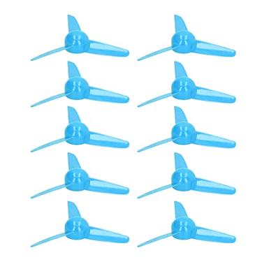 Imagem de Akozon 10 Unidades de Hélices de Plástico de 3 Lâminas de 70 Mm para Barcos de Brinquedo DIY e Acessórios Giratórios de Carro RC Com Furo de 2 Mm (#14)