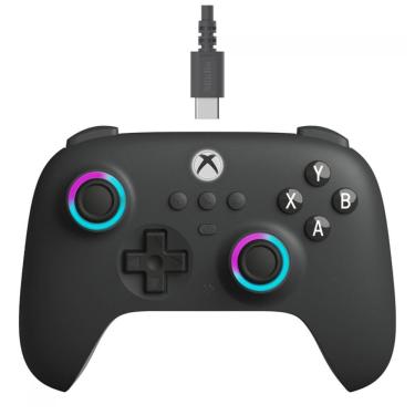 Imagem de Controle 8BitDo Ultimate C Dark Gray - USB - Iluminação RGB - Para Xbox - Preto - 82CF04D