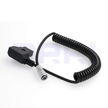 Imagem de DRRI SF610 Cabo de 2 pinos para Dap Power Coled, para câmera de cinema Blackmagic Pocket 4K, Coiled cable
