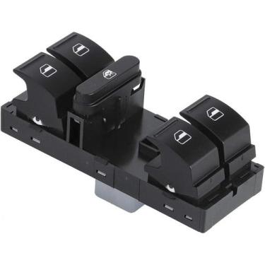 Imagem de Comando Botão Vidro Eletrico Vw Amarok Jetta 2006 a 2014 - AT