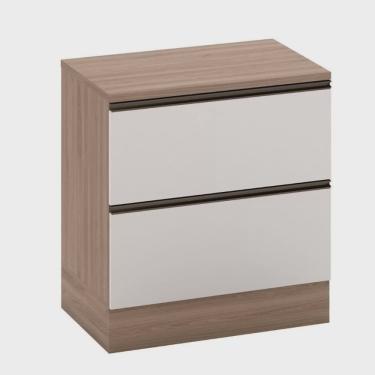 Imagem de Balcão com Tampo 80cm 1 Porta 1 Gaveta Etna