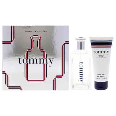 Imagem de Conjunto de presente masculino de perfume Tommy Hilfiger, 2 peças, spray edt de 100 ml