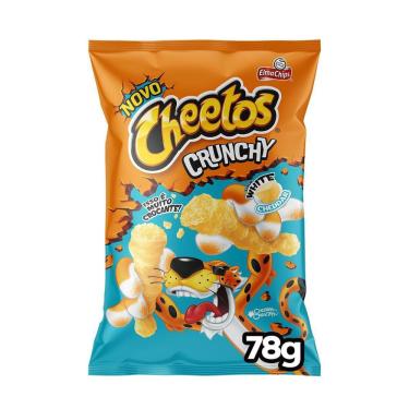 Imagem de Salgadinho de Milho Crunchy White Cheddar Elma Chips Cheetos - 78g