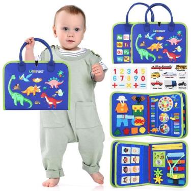 Imagem de Busy Board URMYWO Toddler Busy Book Montessori Toys