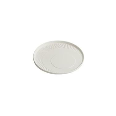 Imagem de Disco personalizado minimalista para casa, prato criativo de carnes ocidentais - branco puro de 30,5 cm