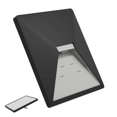 Imagem de EAZUSE Capa Protetora De Silicone Luquid Para Antena Parabólica Mini Starlink, Preta Com Adesivo Antirreflexo