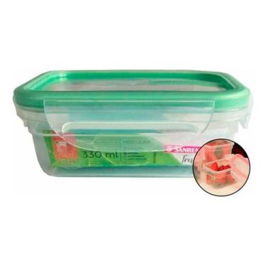 Imagem de Pote Hermético Para Mantimentos Trava Freshy Sanremo 330ml