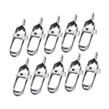 Imagem de Ｂｅｓｇａ Kit de conectores para tensor de fio de cerca 10x, acessórios para tensor de corda, de fio para cerca elétrica de quintal de fazenda, 110mm