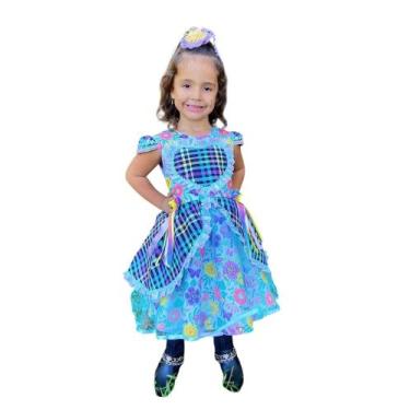 Imagem de Vestido Junino Infantil - Livia Kids, Tamanho 6
