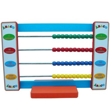 Imagem de Ábaco De Madeira - Planeta Brinquedos