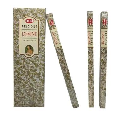 Imagem de Kit de Incensos Precious Jasmim, Aroma Relaxante e Floral, 25 Unidades