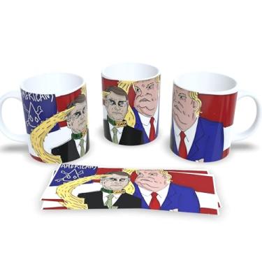 Imagem de Caneca Porcelana Memes Bolsonaro e Trump Super Memes (Mod.17)