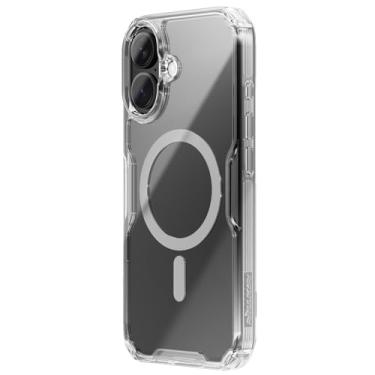 Imagem de Capa Capinha Danet Nature TPU Magn�tica Para iPhone 16, 16 Plus, 16 Pro e Max Case Antishock Premium (Transparente, iPhone 16 Plus)
