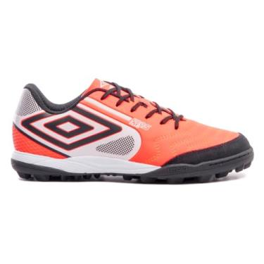 Imagem de Chuteira Umbro Pro 5 Bump Club Society - Coral/preto - 37