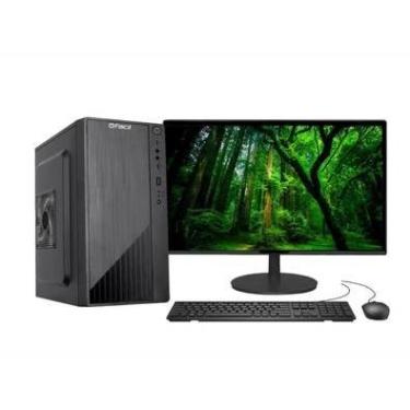 Imagem de Computador Completo Fácil Intel Core I5 (6ª Geração) 16GB SSD 480GB, Monitor 19" Led Te...