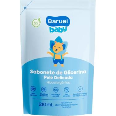 Imagem de Sabonete Líquido Baruel Baby com Glicerina Pele Delicada Refil 210ml