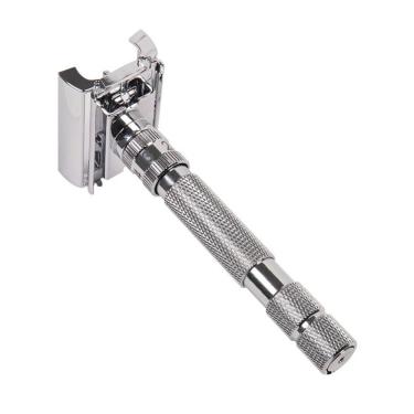 Imagem de Aparelho Barbear Borboleta Metal Vintage Barbeador