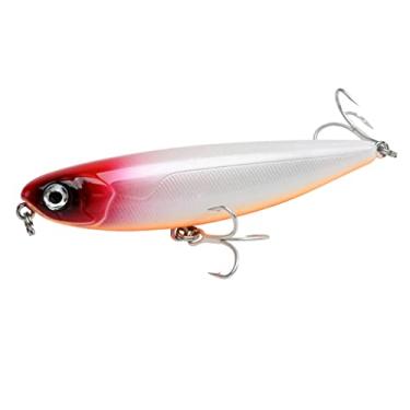 Imagem de Isca de pesca artificial de 60 mm e 90 mm para passear com o cão para robalo de água salgada