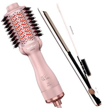 Imagem de Escova Secadora Alisadora Britânia Ions Tourmaline 4 Em 1 1300w Tube R