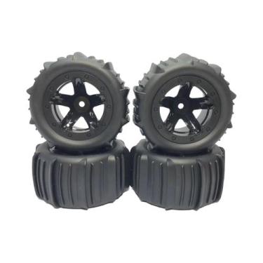 Imagem de Pneus De Neve E Areia 4 Peças Para Carros RC Off-road Wltoys 1/14 1/16
