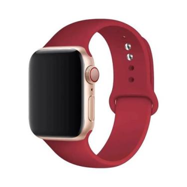 Imagem de Pulseira De Silicone Esportiva De 49mm 44mm 45mm 40mm 41 42mm 46mm Par