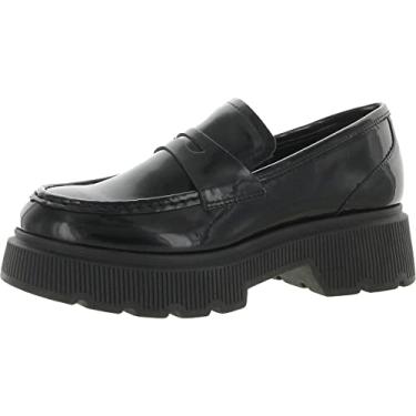 Imagem de Kenneth Cole New York Salto Mocassim feminino Marge Patent, Preto, 37