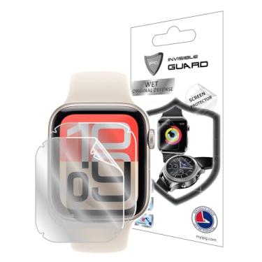 Imagem de IPG Para Watch SE (2ª geração) [40 mm] Protetor de tela de hidrogel (2 unidades) Película transparente ultra HD invisível antiarranhões - suave/autorreparação/sem bolhas para SE [40 mm]