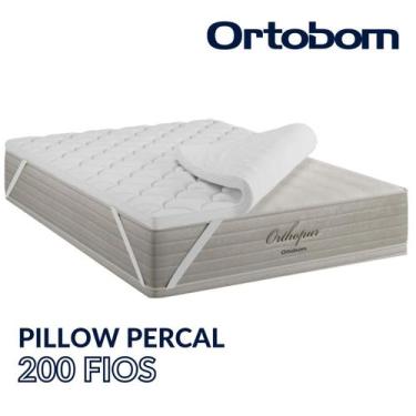 Imagem de Protetor de Colchão Pillow Top Queen Antialérgico Ortobom