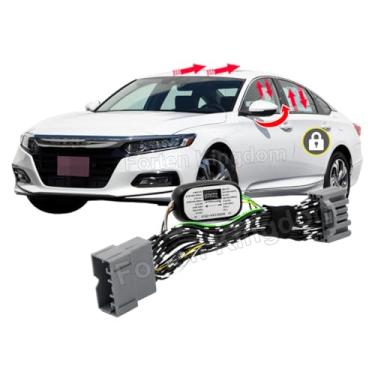 Imagem de Janelas elétricas de carro com teto solar, abertura automática, retrovisor lateral, módulo de bloqueio de velocidade da porta para Civic 16-23/Odyssey 18-23/Accord 18-23/CRV 17-23 acessórios de