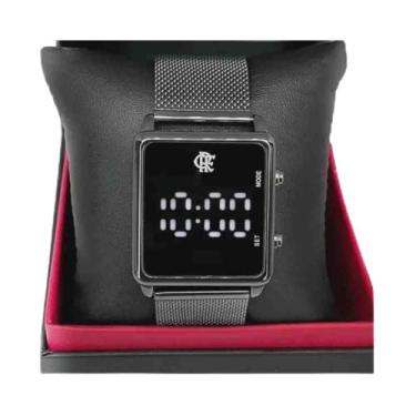 Imagem de Relógio Technos Flamengo Grafite Unissex FLAMD1202AJT/4F