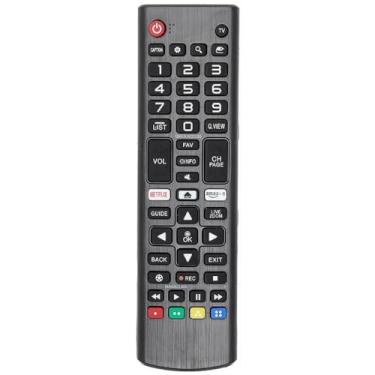 Imagem de Controle Remoto Compatível LG para Smart TV Todos os Modelos LCD LED 4K UHD Tecla Netflix Prime