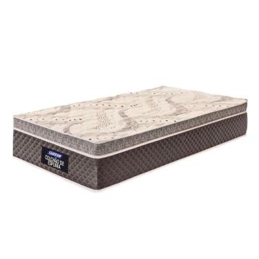 Imagem de Colchão Solteiro 78cm Espuma Supreme Euro Gazin, Marrom Natural