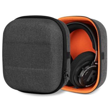 Imagem de Capa de fone de ouvido Geekria UltraShell para Sony MDR-Z1R, MDR-Z7M2, JVC HA-SZ2000, HA-SZ1000e, harx700, harx900, Denon AH-D9200, AH-D5200 fones de ouvido e mais, bolsa de transporte grande e dura