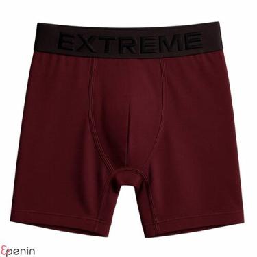 Imagem de Cueca Ciclista Boxer Microfibra Comprida Masculina Confortável - EPeni