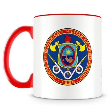 Imagem de Caneca Personalizada Corpo de Bombeiros de Pernambuco com Nome - Porce