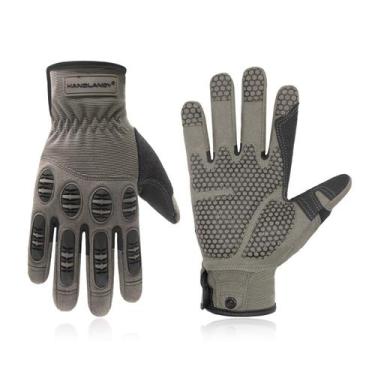 Imagem de Luvas de trabalho de segurança HANDLANDY Utility Impact Grip masculina