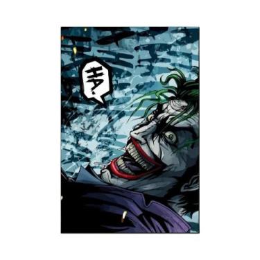 Imagem de Pôster Grande Vintage Coroa Do Coringa Arte De Parede Pintura Adesivos