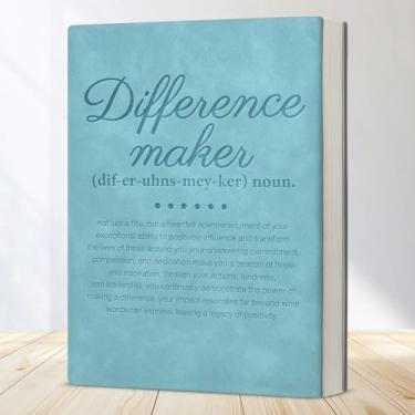 Imagem de Caderno de Diário, Criador de Diferenças, Presente de Apreciação do Funcionário, Presentes de Agradecimento para Colegas de Trabalho, Chefe e Criador de Diferenças, Caderno de Escrita Definição