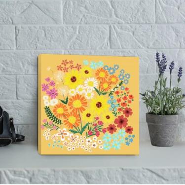 Imagem de Linda decoração de parede arte de parede em tela impressões de arte emolduradas pôsteres para casa quarto escritório casa de fazenda gatos decoração de parede pinturas imagens 19 x 19 cm