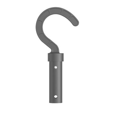 Imagem de Keyrank Gancho para todos os limpadores de piscina robóticos, acessórios personalizados para robô a vácuo de piscina, incluindo sem fio, acima do solo e debaixo d'água, anexado a postes telescópicos -