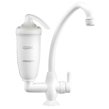 Imagem de Torneira com filtro purificador de bancada - Acqua Bella (Branco) - Lo