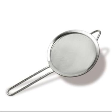 Imagem de Kit 3 Peneiras de Aço Inoxidável para Cozinha | Coador Fino Multiuso para Farinha, Chá, Café, Suco e Alimentos | Resistentes e Fáceis de Limpar