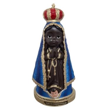 Imagem de Imagem Infantil de Nossa Senhora Aparecida em Borracha Inquebrável - 16 cm
