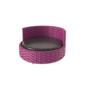 Imagem de Sofá Caminha Pets Mali Comfort Redonda Estofamento Impermeável - Madei