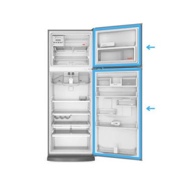 Imagem de Jogo Borrachas Refrigerador e Freezer Dako 430 e 450l - Ilpea 
