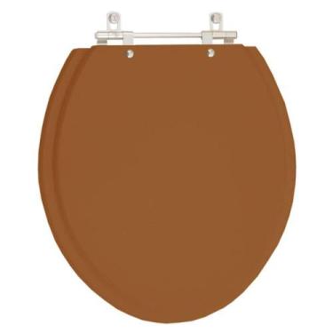 Imagem de Tampa de Vaso em MDF Fiori Ocre para bacia Fiori - Pontto Lavabo